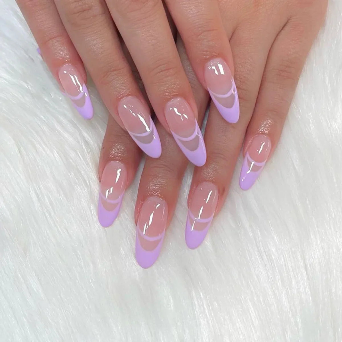 Glamorous Black Almond Stiletto Nails-54