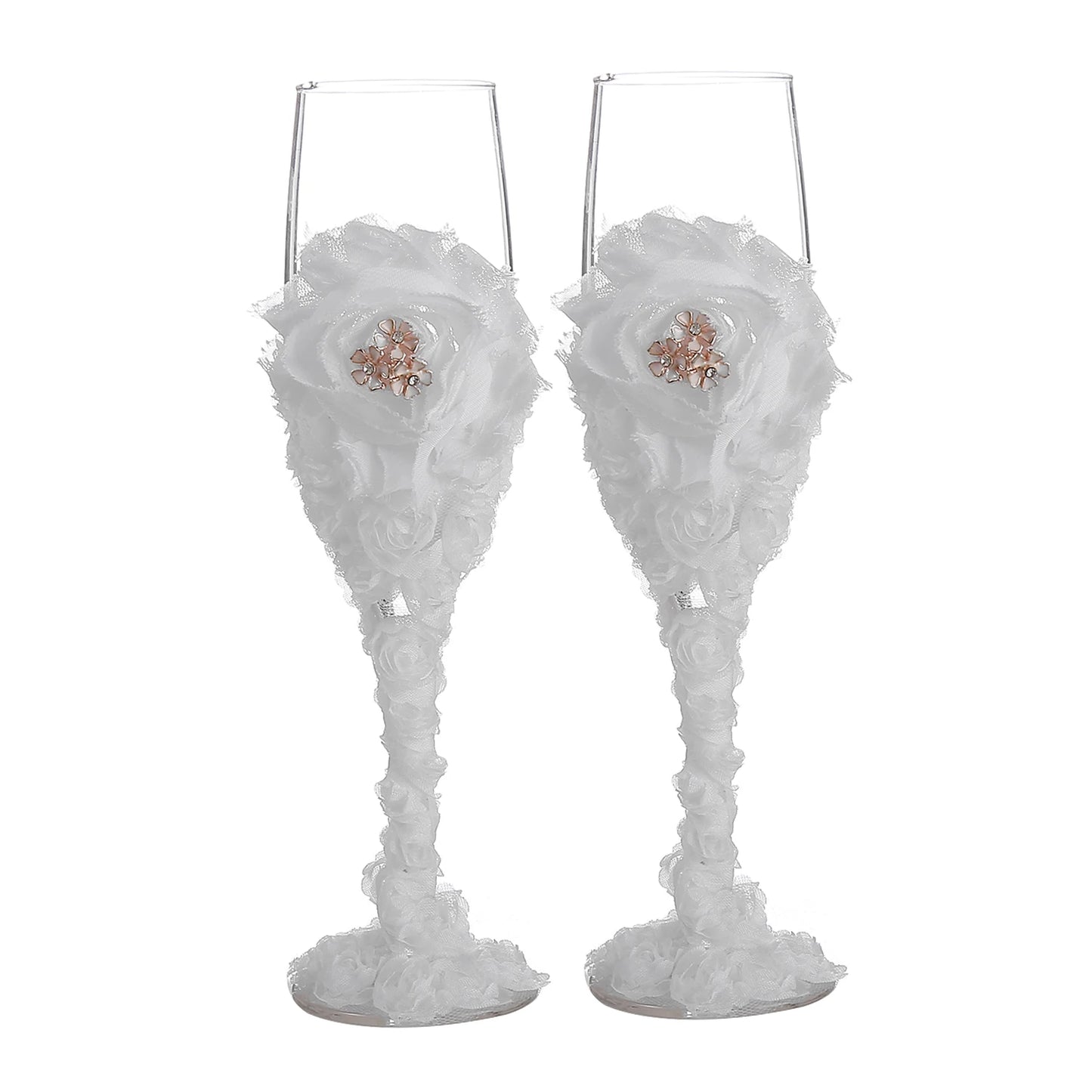 Western-style wedding ceremony goblet bride and groom love witness gift wine glass tableware four-piece suit