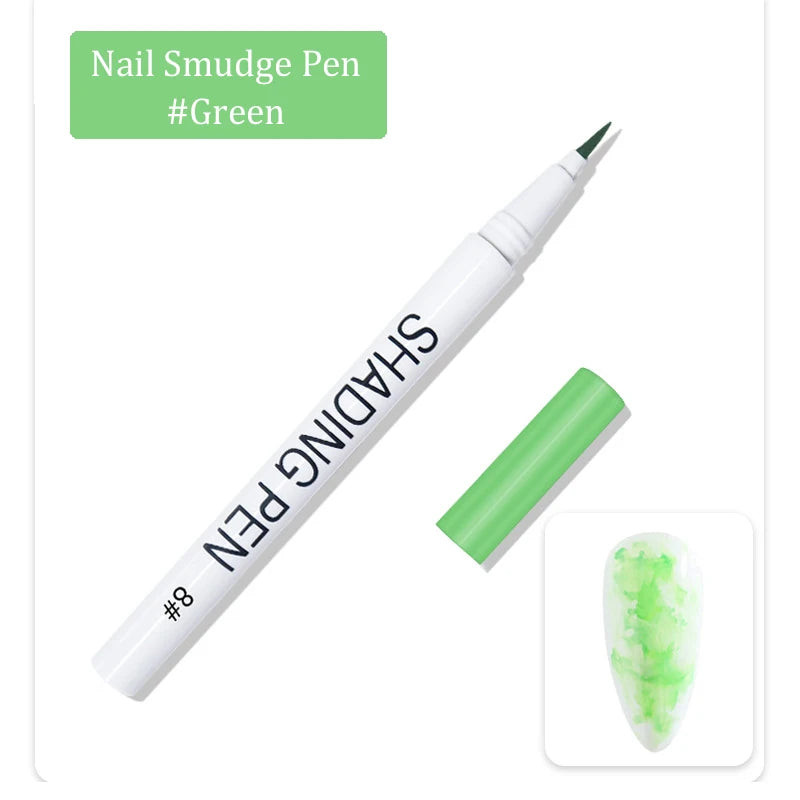 1Pc Nail Art Drawing Graffiti Pen Waterproof Painting Liner Brush DIY 3D Abstract Lines Fine Details Flower Nail Manicure Tools