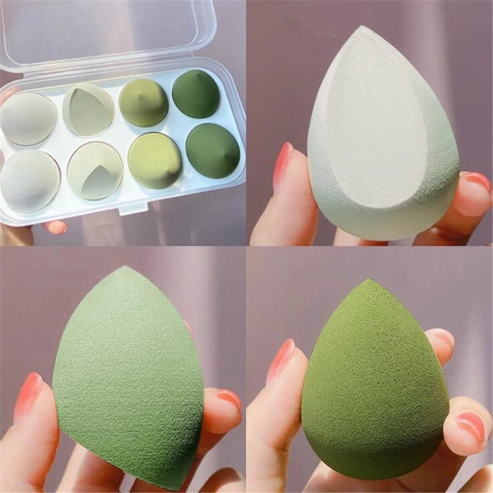 4pcs/bag Fashion Make up Blender Cosmetic Puff Makeup Sponge Foundation Powder Sponge Beauty Tool Makeup Tool Accessories