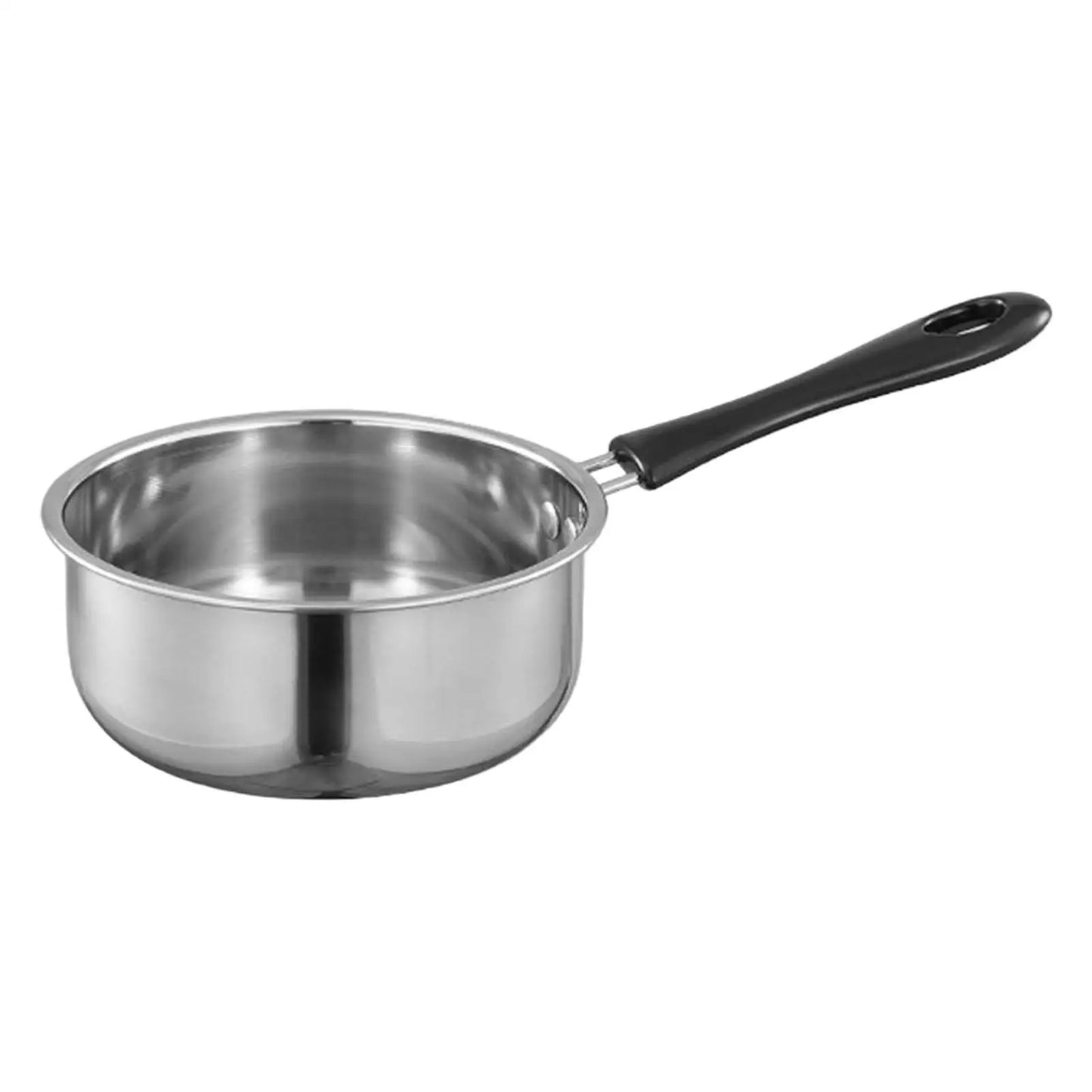 Small Saucepan Mini Soup Pot Cookware with Long Handle for RV Travel