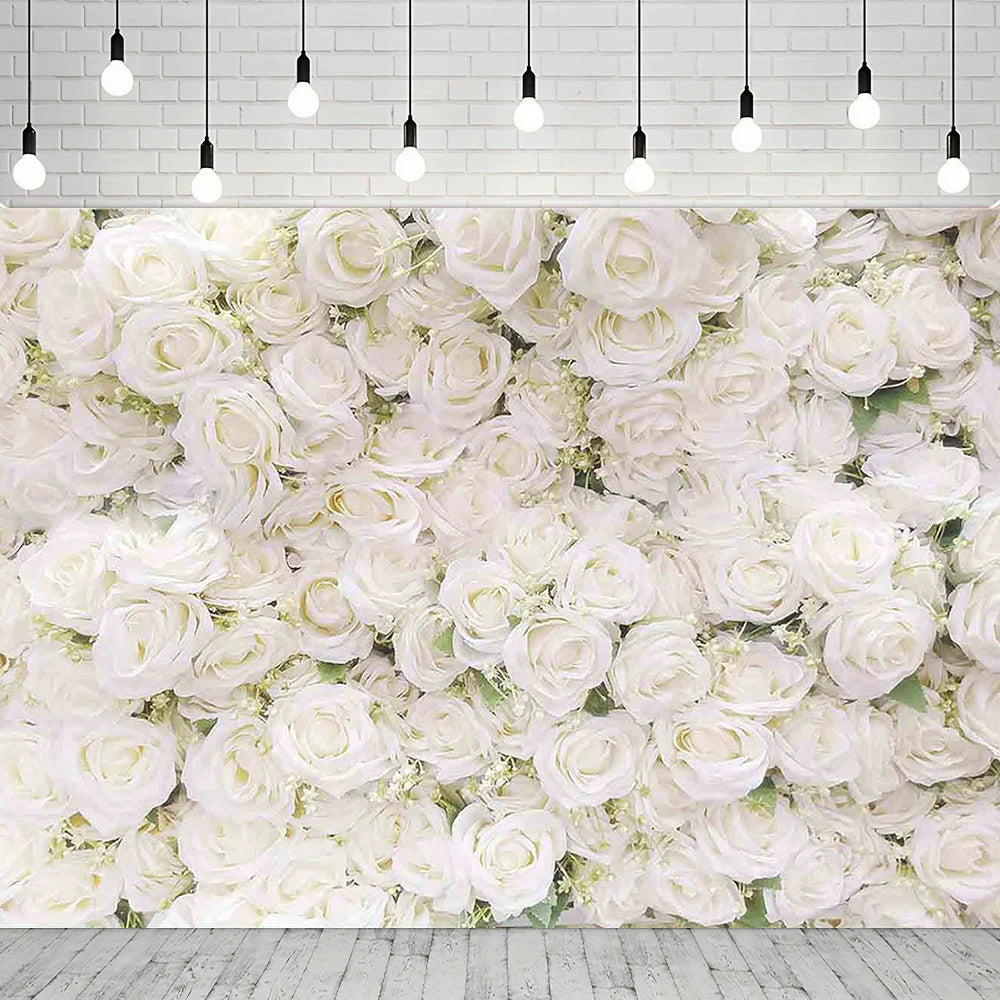 Wedding Background Banner Wedding Ceremony Photo Flower Sea Background Proposal Wedding Bridal Shower Flower Photography Props