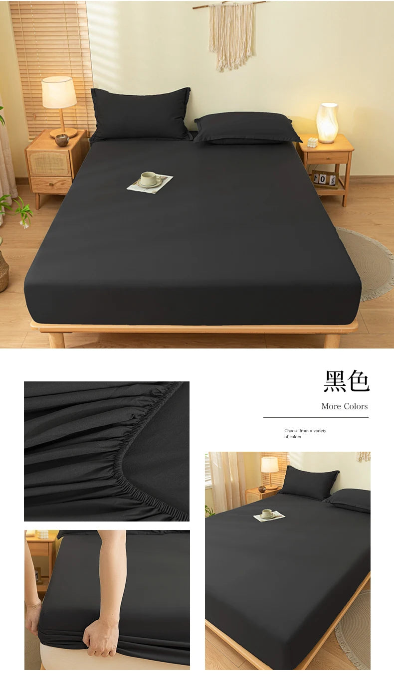 Fitted Sheet - Hotel Quality - Ultra Soft & Breathable - Brushed Microfiber - Deep Pocket - Cooling Fitted Sheet