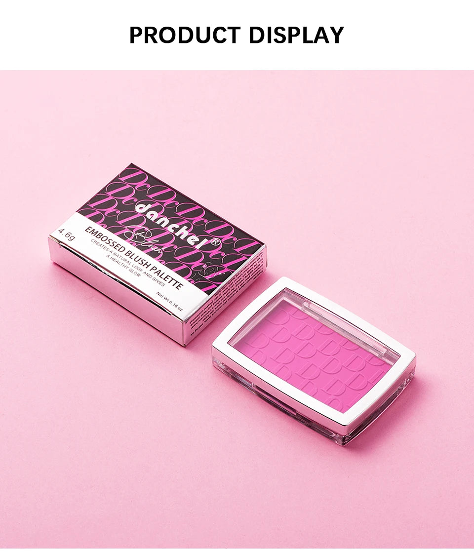 Blush Matte Natural Cheek Tint Brighten Face Pink Red Face Contouring
