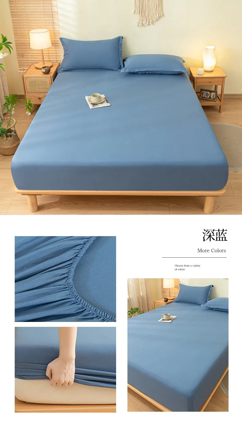 Fitted Sheet - Hotel Quality - Ultra Soft & Breathable - Brushed Microfiber - Deep Pocket - Cooling Fitted Sheet