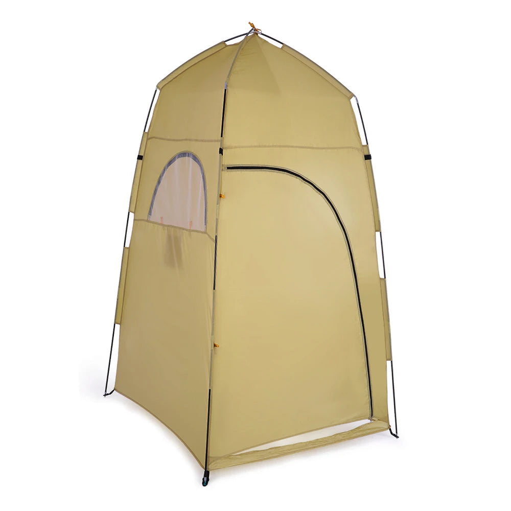 Portable Outdoor Shower Bath Changing Fitting Room Tent Shelter Camping Beach Privacy Toilet