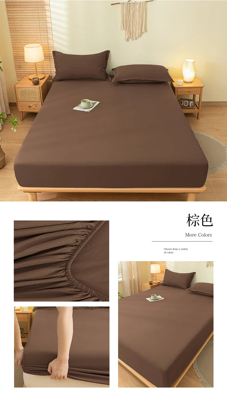 Fitted Sheet - Hotel Quality - Ultra Soft & Breathable - Brushed Microfiber - Deep Pocket - Cooling Fitted Sheet