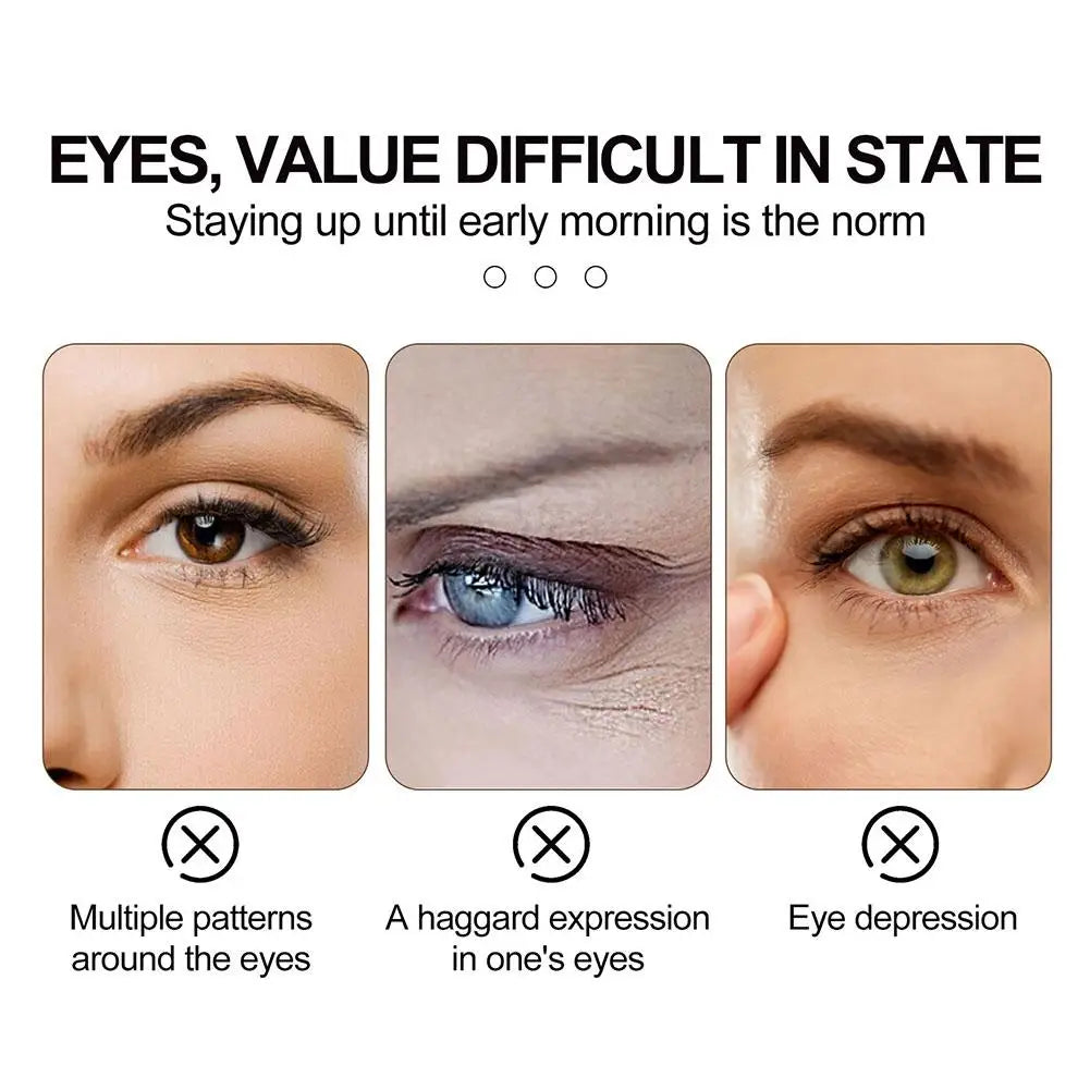 Retinol Eye Cream Stick Repair Dry Rough Eye Hydration Moisturizing Brightening Anti Aging Reduce Fine Line Anti Wrinkle Eye Car