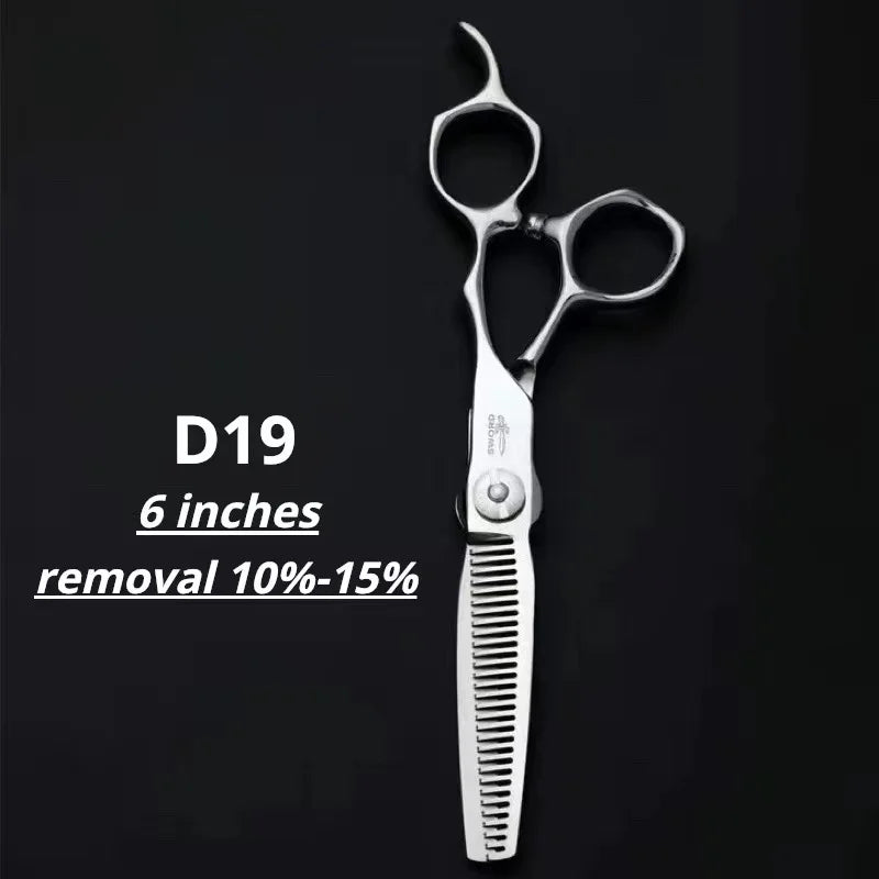 Japan Imported HIKARI Professional Barber Scissors Light Cut 6.3 Inches 172 Molybdenum Steel Structure Hair Stylist Special