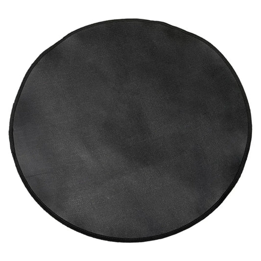 Fire Pit Fireproof Mat Round Stove-0