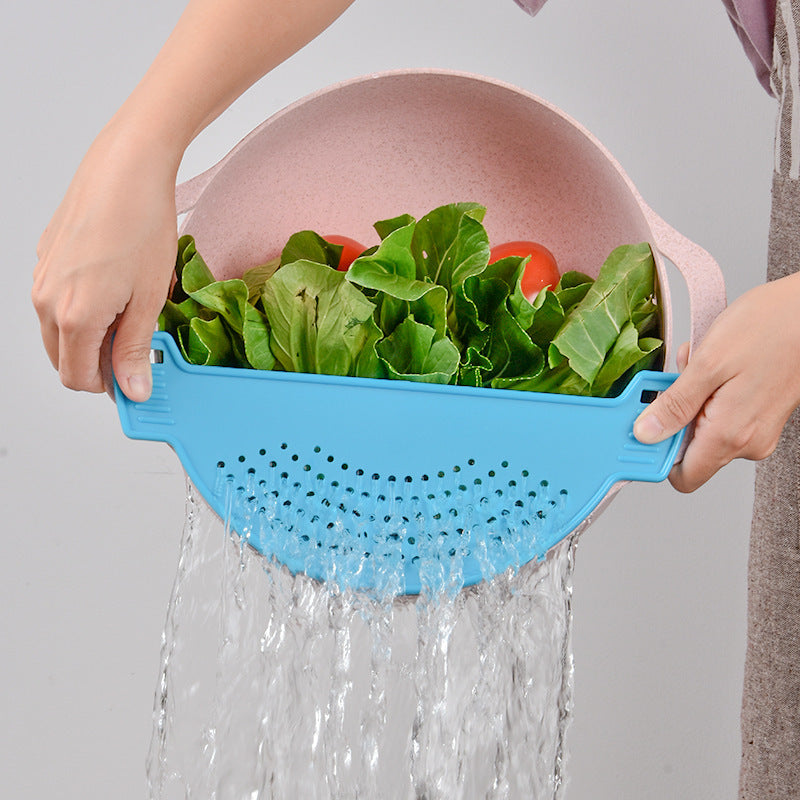 Strainer Plastic for Home Kitchen Easy Draining