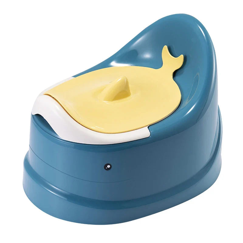 Non-slip Whale Potty with Lid-5