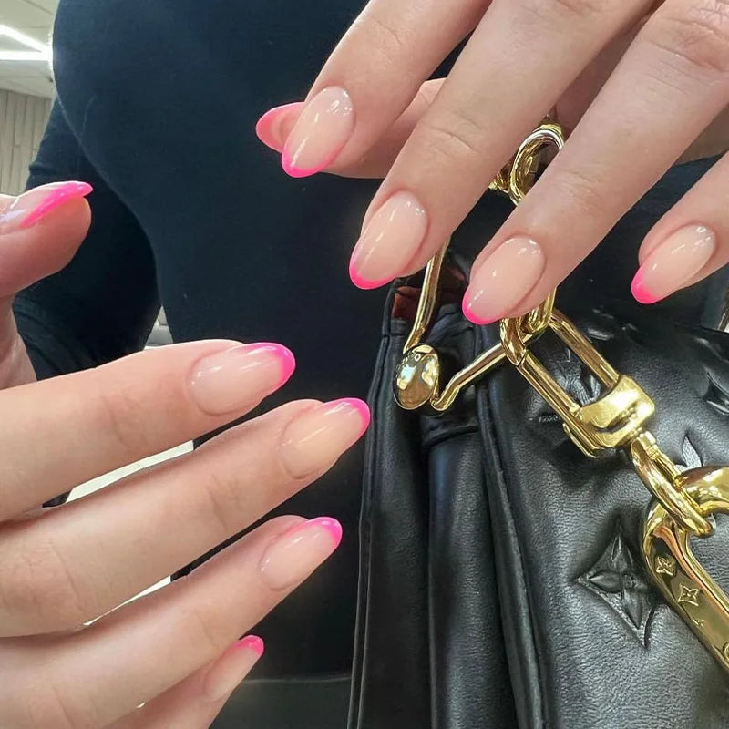 Glamorous Black Almond Stiletto Nails-65