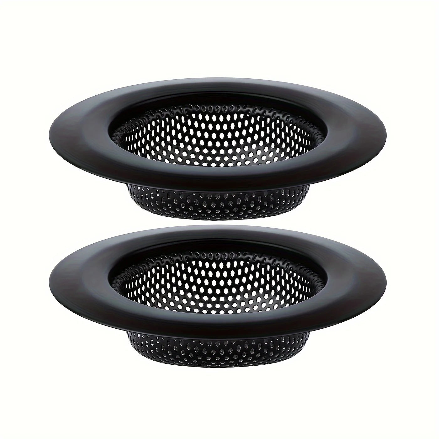 2Pcs Kitchen Sink Filter Stainless Steel Mesh Sink Strainer