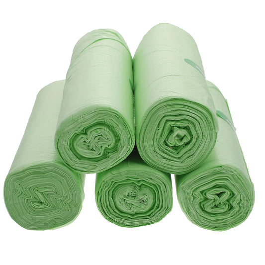 100 Pcs Biodegradable Kitchen Garbage Bags Trash Compost Compostable Disposable Classified