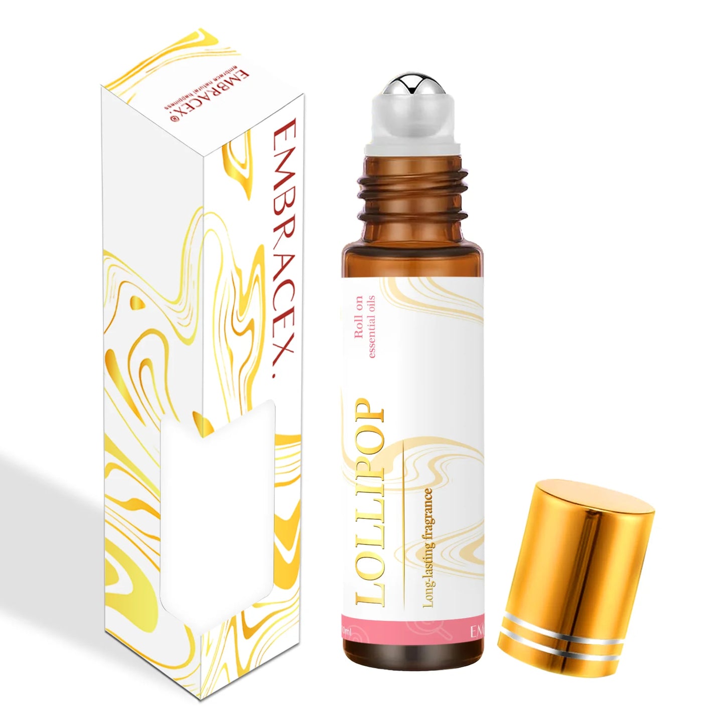 Perfume Essential Oils Roller Perfume Fragrance Long Lasting Roll-On Essential Oils Aromatherapy Gifts for Women 10ml/0.33fl.Oz