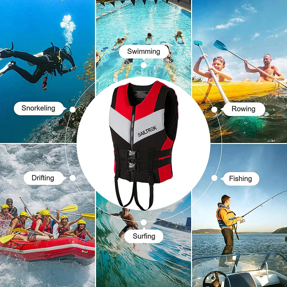 Adult Water Sports Neoprene Life Vest-2