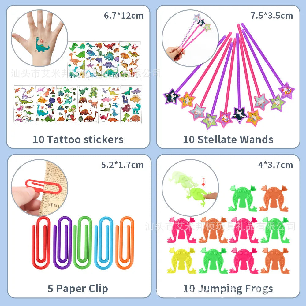 120/200Pcs/set Fun Pinata Fillers Small Bulk Toys Birthday Party Gift Favors Kids Puzzle Toy Event Party Game Giveaways Prizes