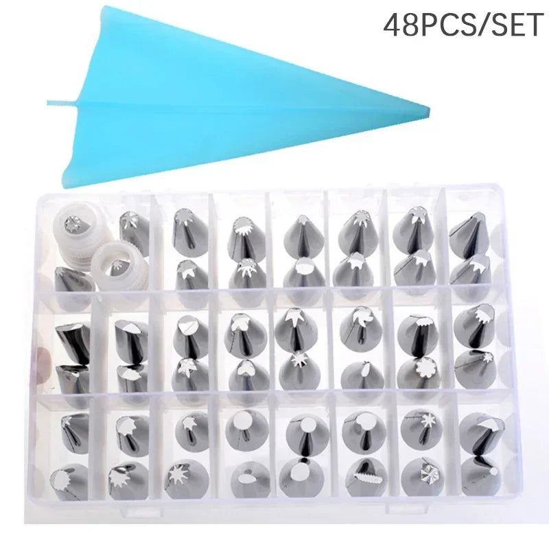 28cm Anti-skid Plastic Cake Turntable Rotating Cake Decorating Tools Pastry Bags Nozzles Set Spatula Kitchen Gadget Sets cozinha