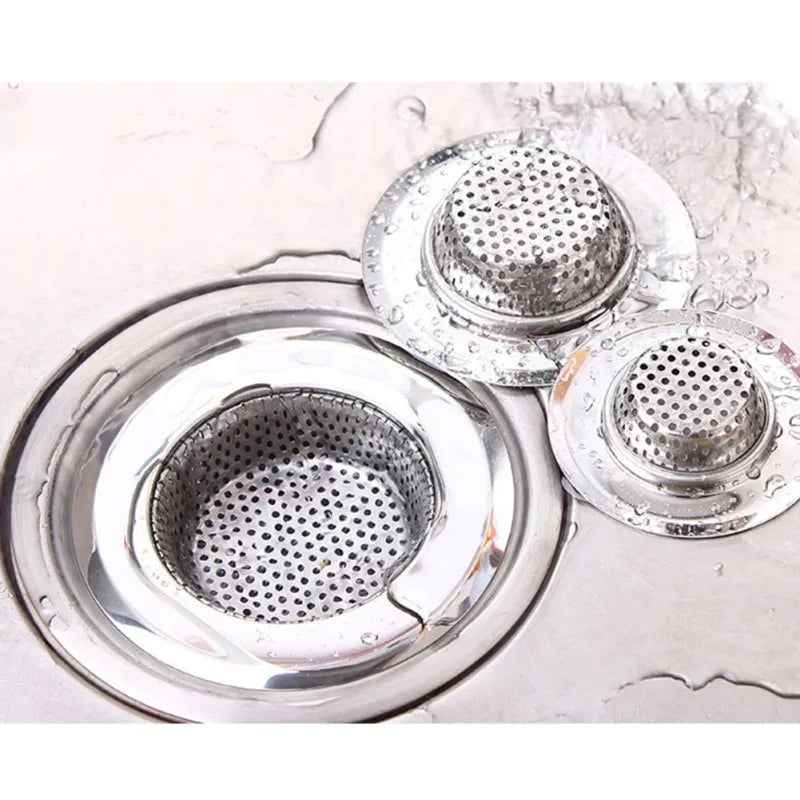 Hair Catcher Stainless Steel Bathtub Shower Drain Filter