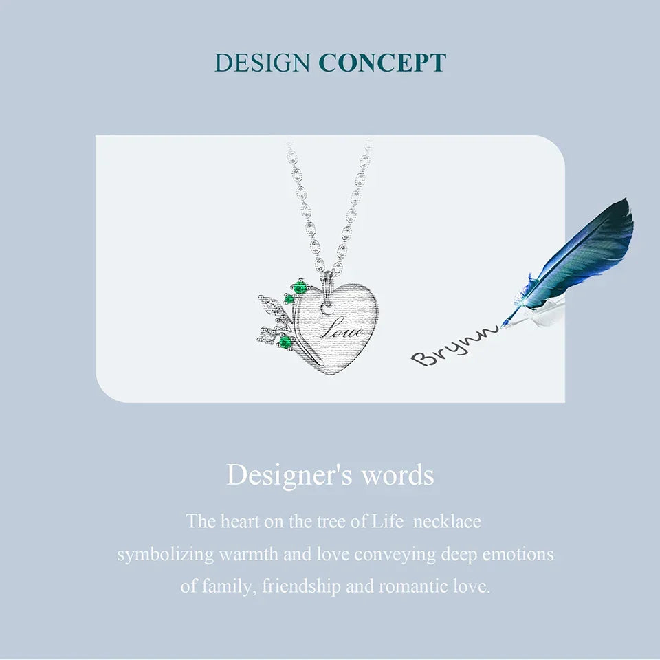 925 Sterling Silver Tree of Life Necklace for Women - Elegant & Meaningful