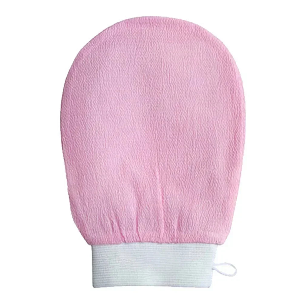 1pc Scrub Exfoliating Gloves Back Scrubbers Dead Skin Facial Massage Gloves Durable Multi Color Deep Cleansing Towels For Shower