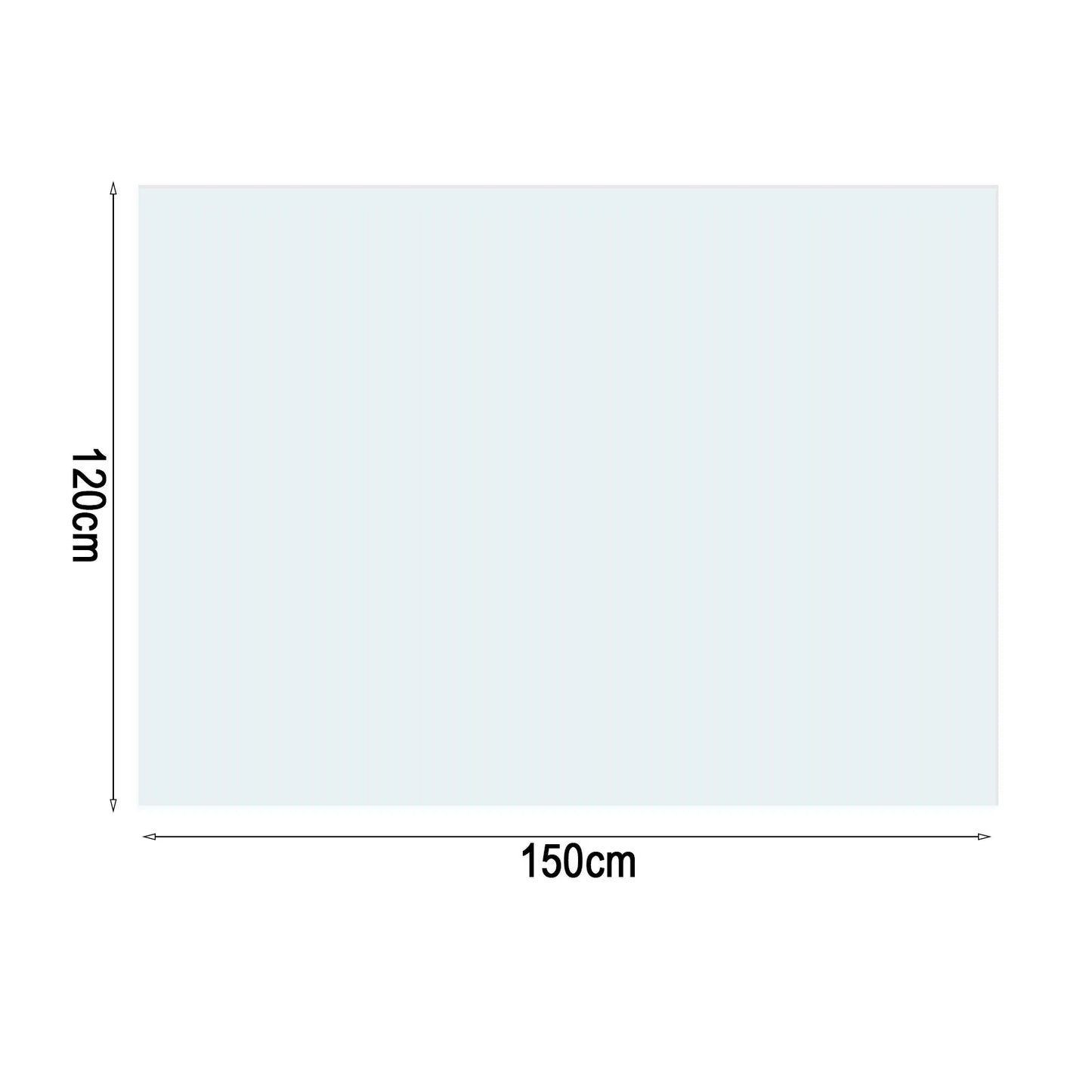 Table Mat Rectangular Pvc Tablecloth Rug Waterproof Scratch-resistant Transparent Table Cover For Home Kitchen Dining Room