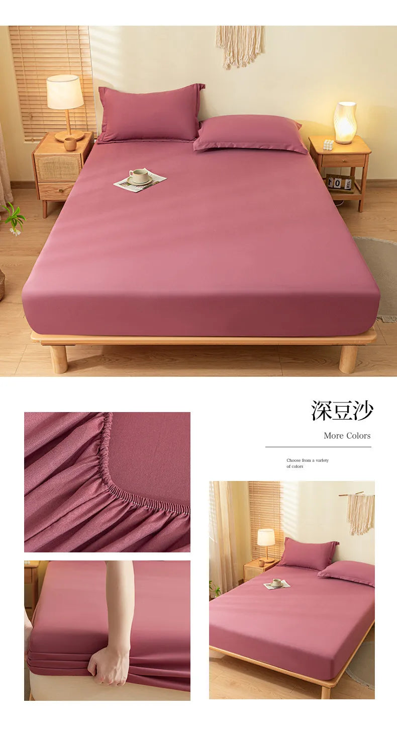Fitted Sheet - Hotel Quality - Ultra Soft & Breathable - Brushed Microfiber - Deep Pocket - Cooling Fitted Sheet