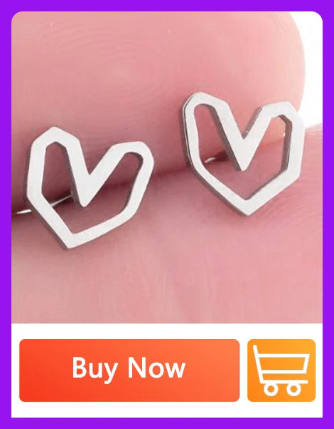 Cute Animal Deer Stud Earrings Stainless Steel Small Snowflake Earring for Women Christmas Jewelry pendientes Gifts