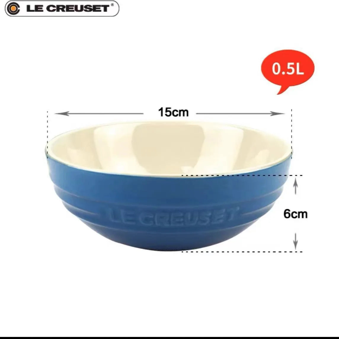 French Cool Rainbow 12cm 15cm 20 Bowl Set Ceramic Stoneware Rice Bowl Kitchen Household Utensils 6-Piece Set High-End Gift