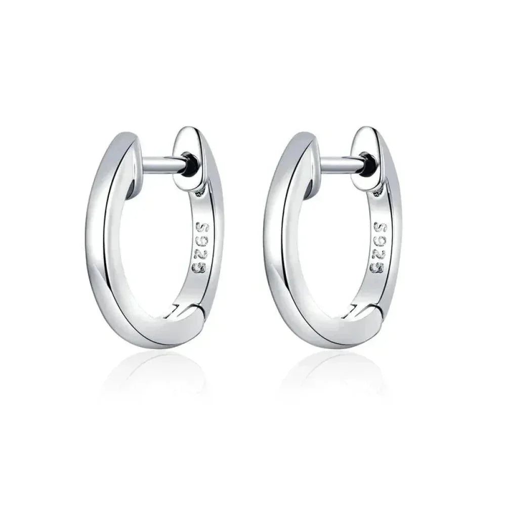 925 Sterling Silver Starlike Earrings - Minimalist Star Shape Ear Buckle for Women - Fashion jewelry SCE1136