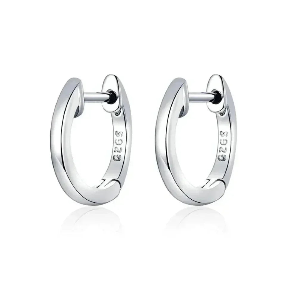 925 Sterling Silver Starlike Earrings - Minimalist Star Shape Ear Buckle for Women - Fashion jewelry SCE1136