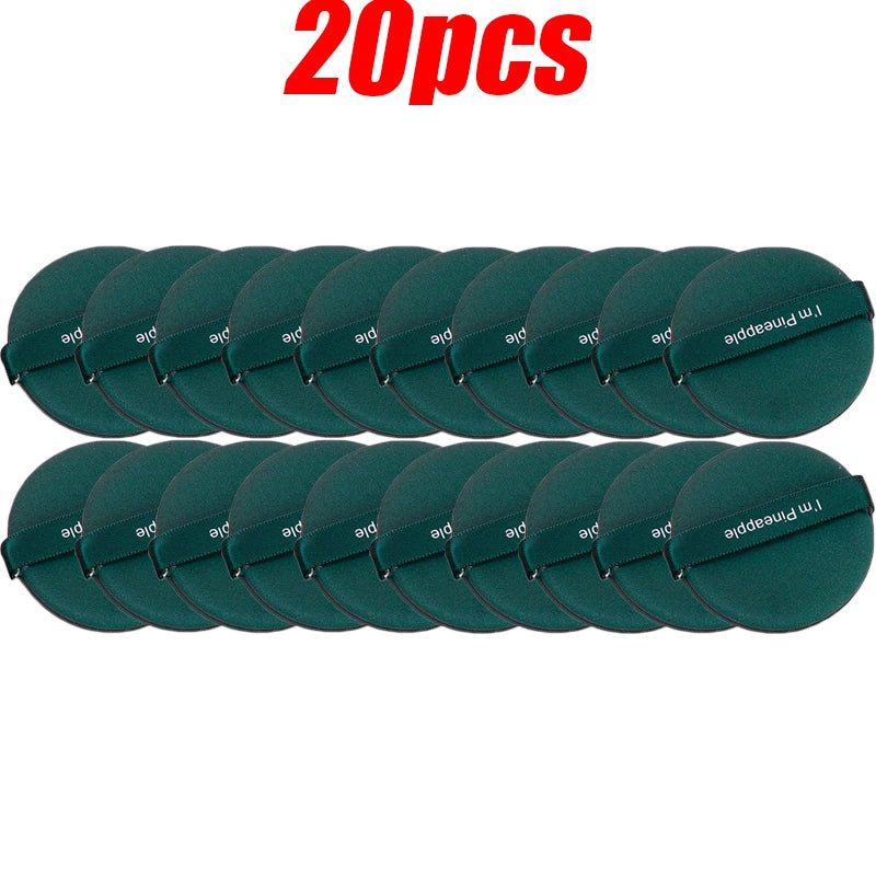 20pcs Strawberry Cosmetic Sponge Puff Double Side Soft Beauty Makeup Air Cushion Puffs Dry and Wet Use BB Cream Cosmetics Tools
