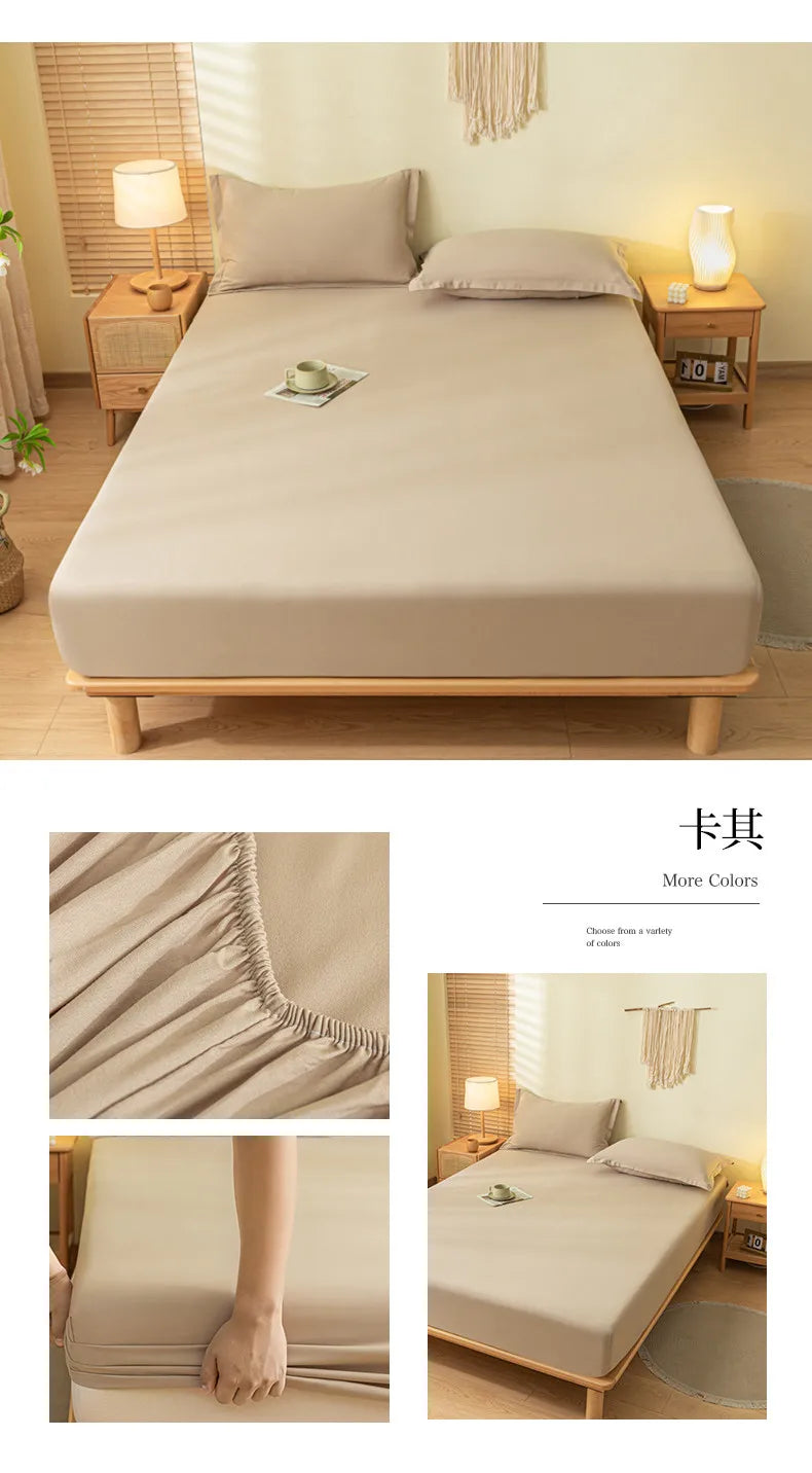 Fitted Sheet - Hotel Quality - Ultra Soft & Breathable - Brushed Microfiber - Deep Pocket - Cooling Fitted Sheet