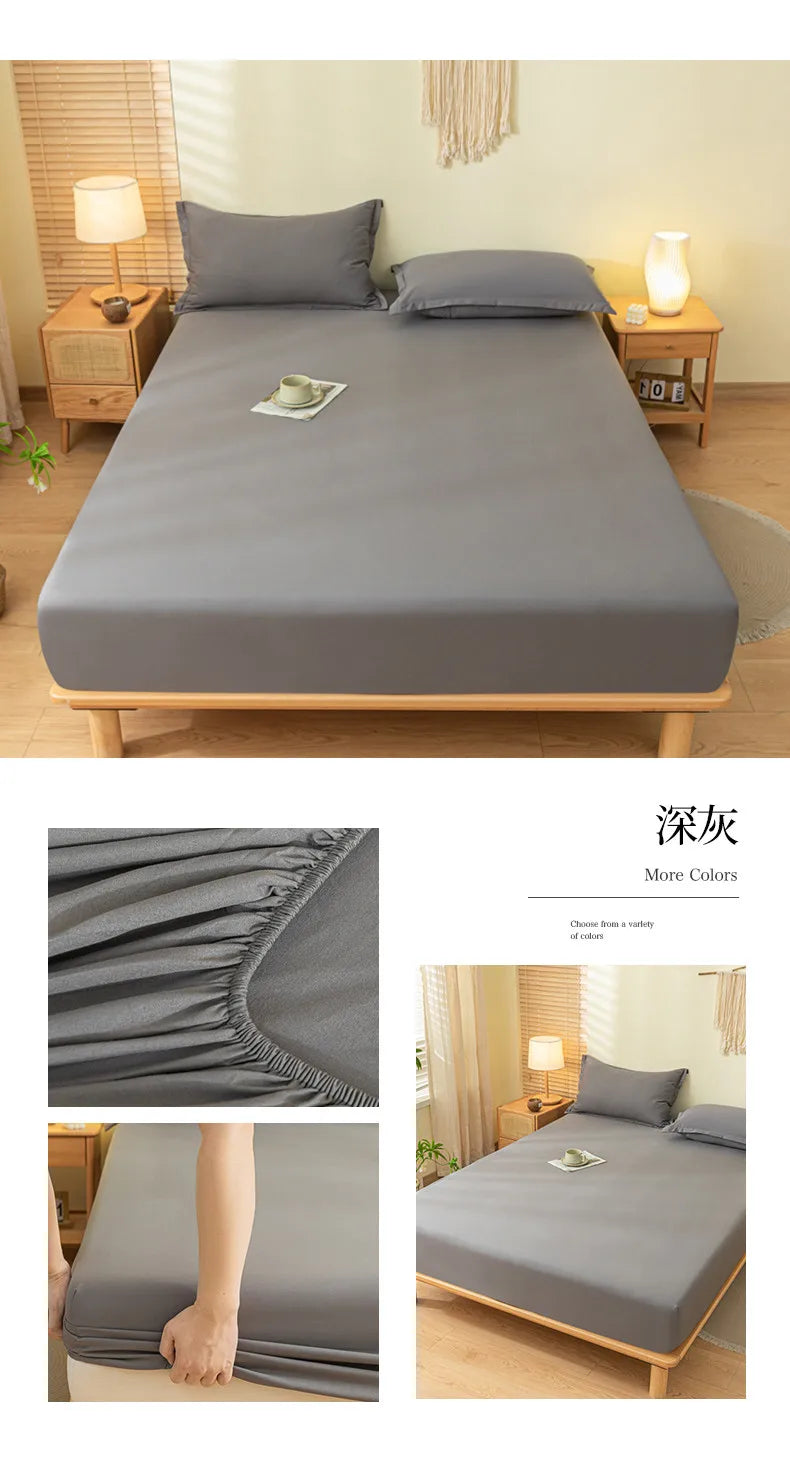 Fitted Sheet - Hotel Quality - Ultra Soft & Breathable - Brushed Microfiber - Deep Pocket - Cooling Fitted Sheet