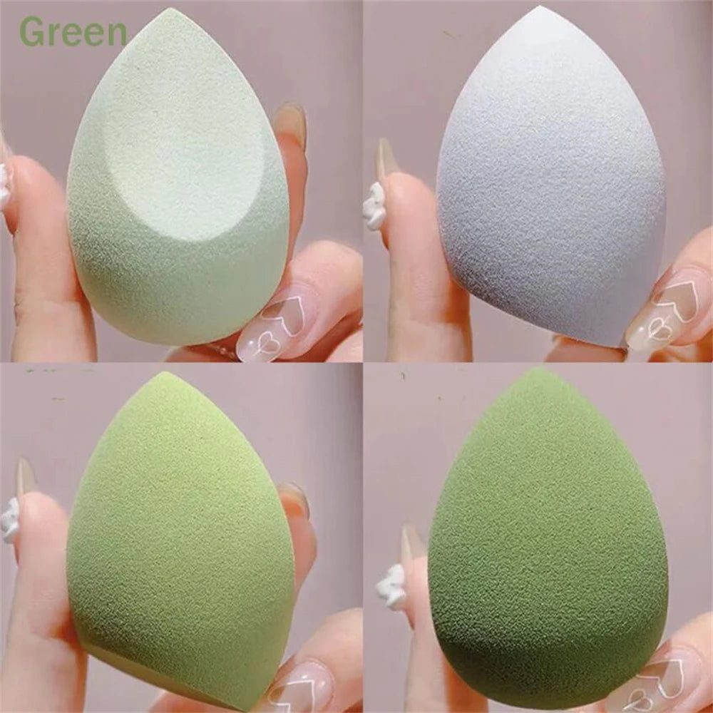 4pcs/bag Fashion Make up Blender Cosmetic Puff Makeup Sponge Foundation Powder Sponge Beauty Tool Makeup Tool Accessories
