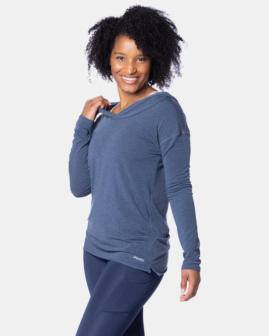 Hello Sunshine UPF Hoodie – Night Swim Navy-0