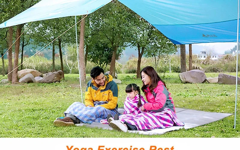 Camping Mat Foam Foil Blanket  Aluminum Insulation Foam Foil Mat Sleeping Pad Thermal Outdoor Tent Footprint Reflecting Heat