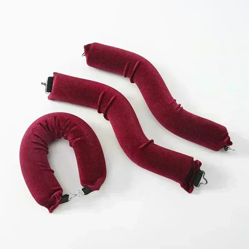 Heatless Hair Curlers Curling Rod Headband No Heat Hair Rollers Lazy Curls with Hook Sleeping Soft Flexi Rod Hair Styling Tools