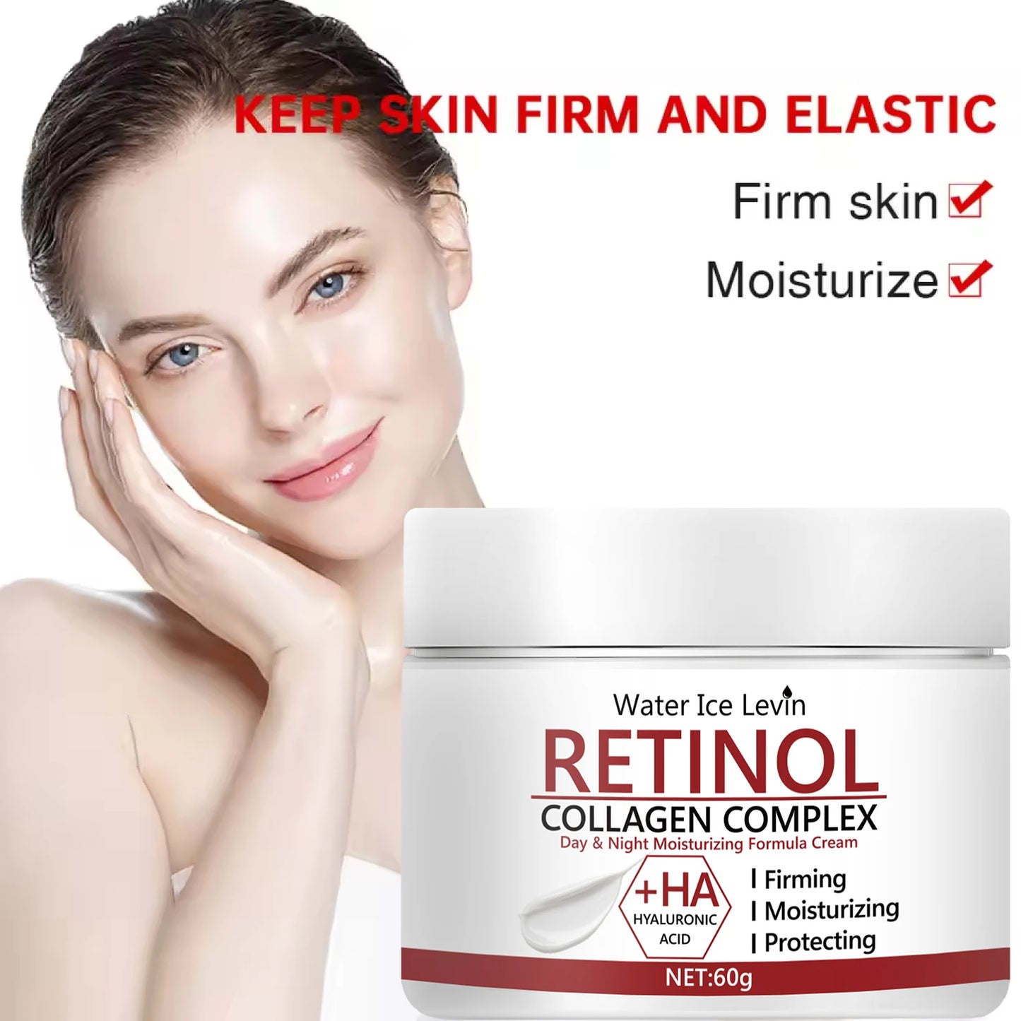 Retinol Cream Promotes Skin Elasticity and Luster Nourishing Nourishing and Locking Moisture to Improve Skin Texture