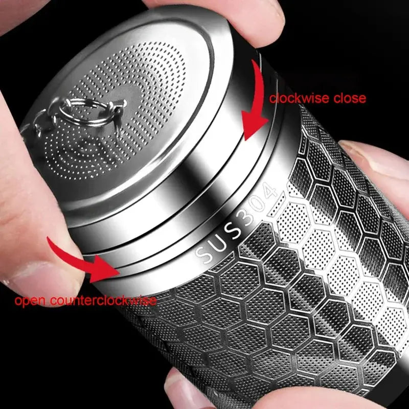 Tea Infuser | Extra Fine Mesh Stainless Steel Tea Strainer with Chain Hook for Loose Leaf Tea-4