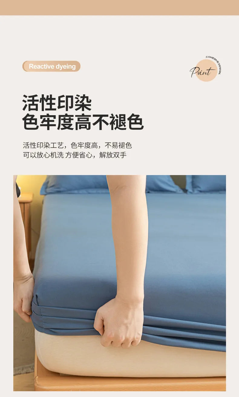 Fitted Sheet - Hotel Quality - Ultra Soft & Breathable - Brushed Microfiber - Deep Pocket - Cooling Fitted Sheet