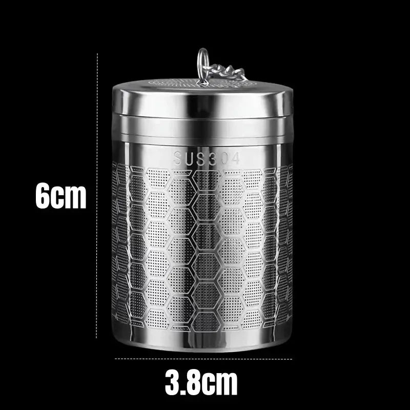 Tea Infuser | Extra Fine Mesh Stainless Steel Tea Strainer with Chain Hook for Loose Leaf Tea-6