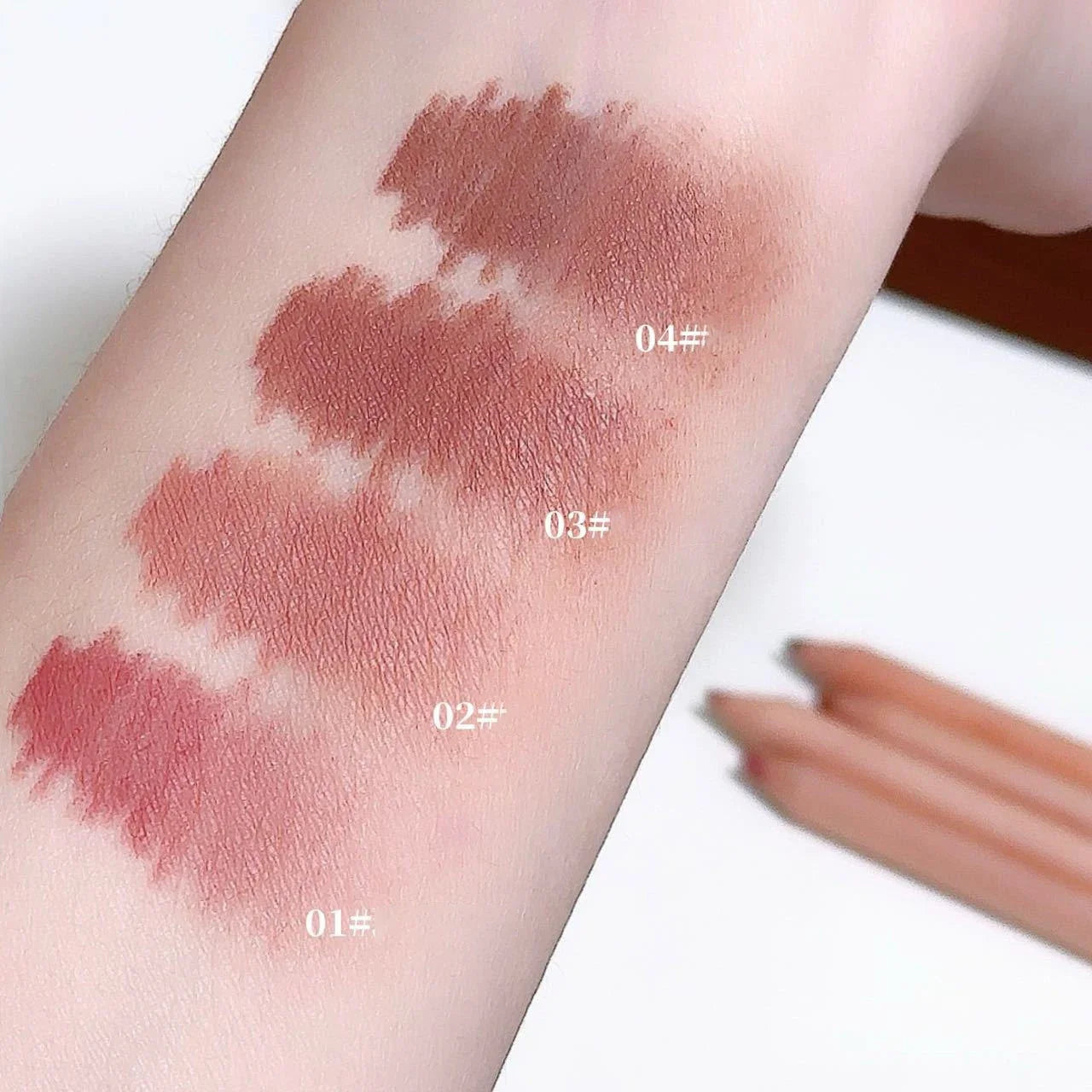 Bean Paste Pink Lip Liner Pen Professional Lip Liner Pencil Velvet Matte Lip Non-stick Cup Nude Lipstick Pen Contour Line Makeup