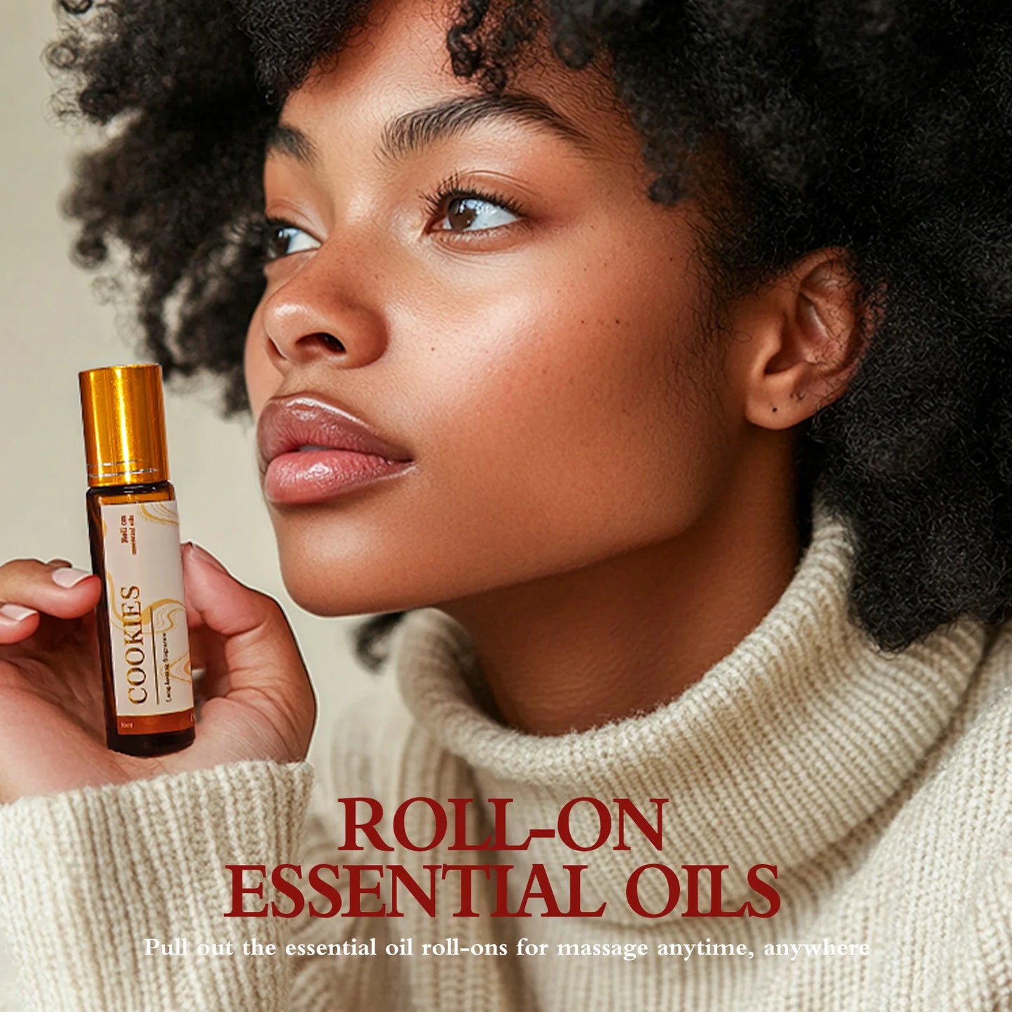 Perfume Essential Oils Roller Perfume Fragrance Long Lasting Roll-On Essential Oils Aromatherapy Gifts for Women 10ml/0.33fl.Oz