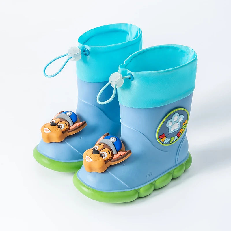 PAW Patrol Children Rain Boots Baby Boys Girl EVA Non-slip Outdoor Cartoon Dogs RainFashion Toddler Kids Outdoor Waterproo boots