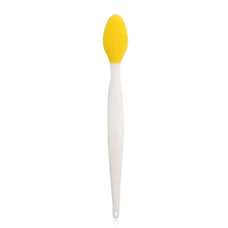 1PC Beauty Skin Care Wash Face Silicone Brush Exfoliating Nose Clean Blackhead Removal Brushes Tools With Replacement Head
