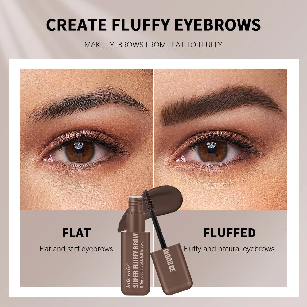 Superfluff Volumizing Brow Mousse Eyebrow Gel Thick Eyebrows Tint Tinted Brow Gel Multiple Color Long-Lasting Waterproof Makeup