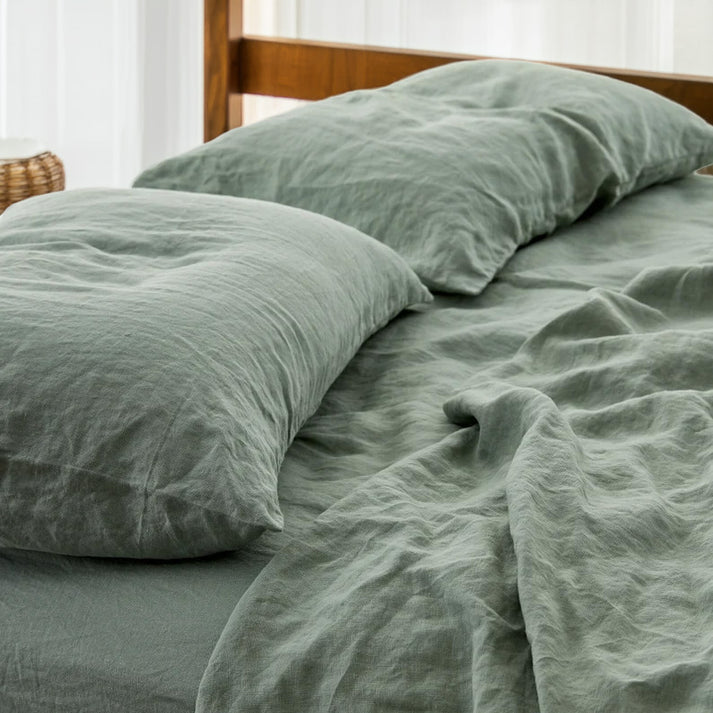 Linen Cotton Sheet Sets-2