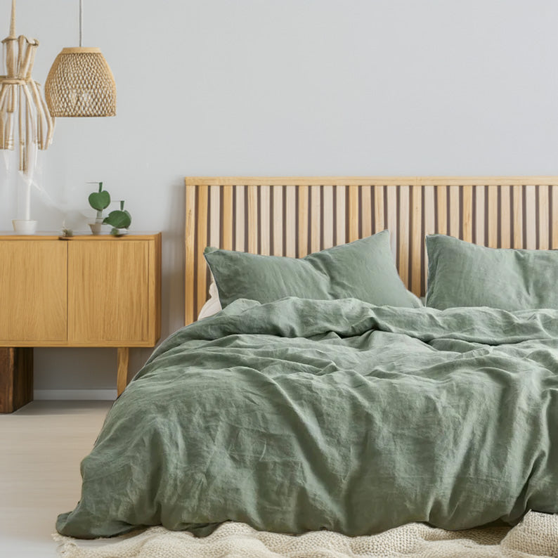 Pure Linen Sheet Sets-20